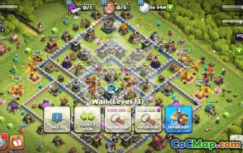Top Town Hall 13 Base Layouts for Clash of Clans #46998