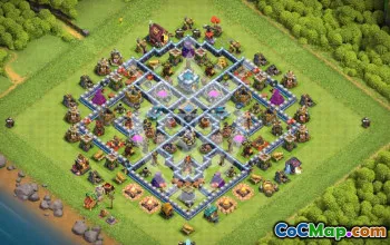 Top TH13 Clash of Clans Base Layouts #47926