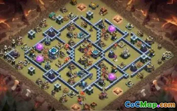 Best TH13 Clash of Clans Base Layouts #48383
