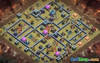 Top Clash of Clans TH13 Base Layouts with Links #48398
