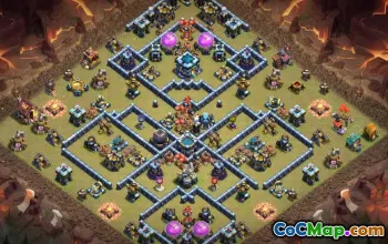 Best Town Hall 13 Base Layouts with Copy Link #48399