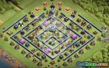 Copy TH13 Base Layouts with Link for Clash of Clans #48409