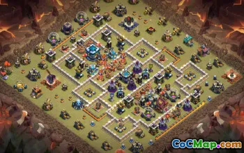 Top TH13 Base Layouts to Copy Today #48628