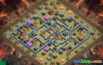 Top Town Hall 13 Base Layouts with Links #49816