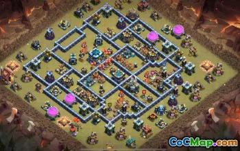 Top Town Hall 13 Base Layouts for Clash of Clans #49819