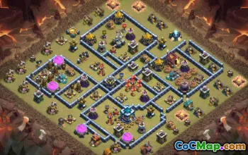 Best Town Hall 13 Base Layouts with Copy Link #49955