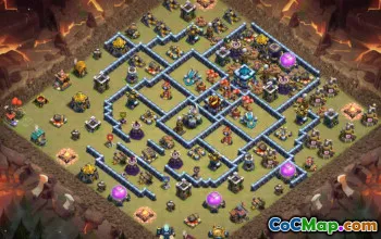 Top Clash of Clans TH13 Base Layouts #49985