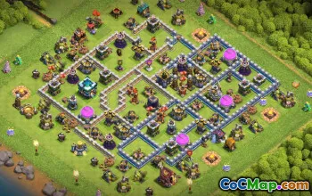 Top Clash of Clans TH13 Base Layouts with Links #51105