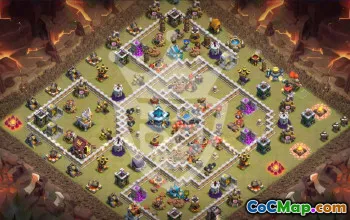 Top Town Hall 13 Base Layouts & Links #51643