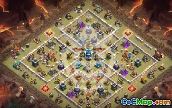 Top CLash of Clans Town Hall 13 Base Layouts #51644