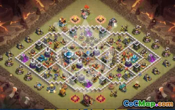 Top Town Hall 13 Base Layouts to Copy #51646