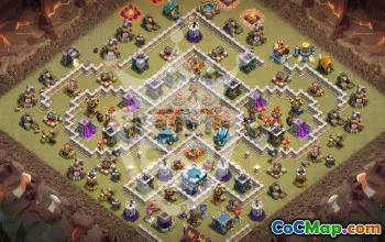 Top TH13 Clash of Clans Base Layouts #51647