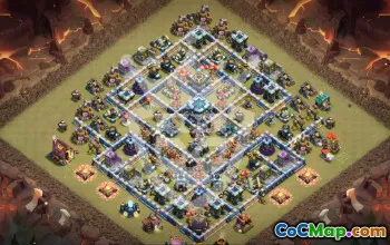 Top Clash of Clans Town Hall 13 Base Layouts #51664
