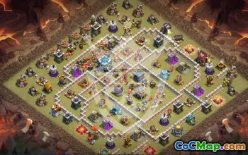 Top Town Hall 13 Base Layouts for Clash of Clans #51671