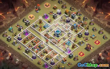 Top Town Hall 13 Base Layouts & Maps #51674