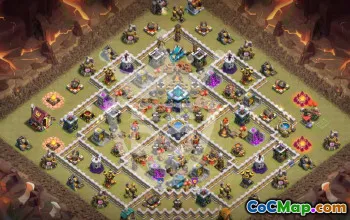 Top Town Hall 13 Base Layouts for Clash of Clans #51675