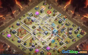 Top Town Hall 13 Base Layouts to Copy #51688