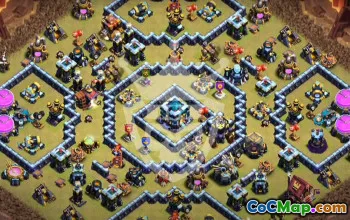 Top TH13 Clash of Clans Base Layouts #52012