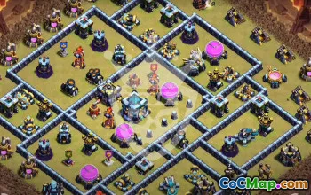 Copy Town Hall 13 Base Layouts with Link #52015