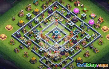 Top Town Hall 13 Base Layouts with Link #52919