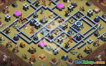 Top Town Hall 13 Base Layouts for Clash of Clans #55312