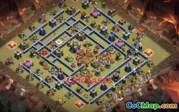 TH14 Anti 2 Star War Base | Clash of Clans Town Hall 14 #23818