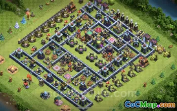 TH14 Farming Base Layout - Anti Everything | Clash of Clans #26077