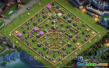 TH14 Farming Base Layouts & Links - Clash of Clans #21614