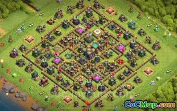 TH14 Farming Base Link for Legend League - Clash of Clans #21588