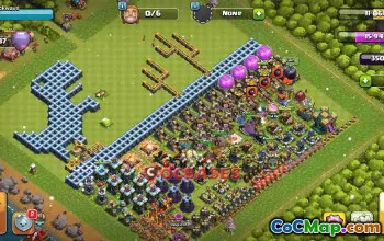 TH14 Fun Legend Base: Asymmetric Clash of Clans Design #23535