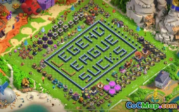 Best Copy Base Layout for TH14 CoC #49708