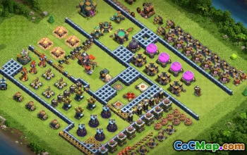 Top Town Hall 14 Base Layouts to Copy #37064