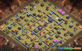 Copy TH14 Base Layout for CoC #34230