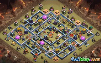 Copyable TH14 Base Layout for CoC #34258