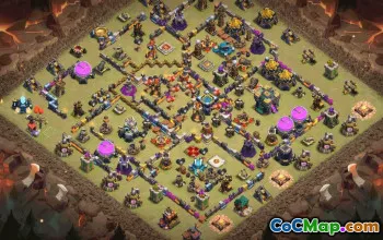 Top Town Hall 14 Base Layouts to Copy #36094