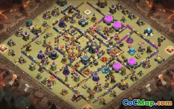 Top Town Hall 14 Base Layouts with Link #36097