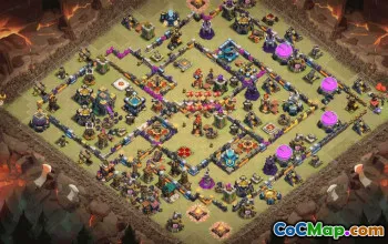 Copy TH14 Clash of Clans Base Layouts #36231