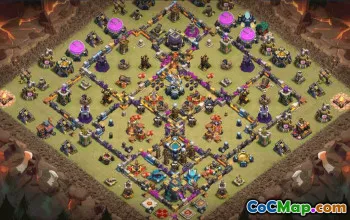 Top Town Hall 14 Base Layouts for Clash of Clans #36232