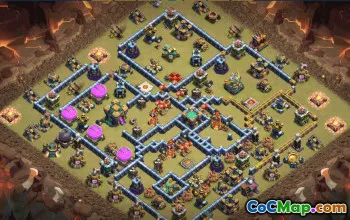 Copy TH14 Clash of Clans Base Layouts #37065