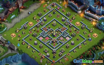 Copy Best Town Hall 14 Base Layouts for CoC #37398