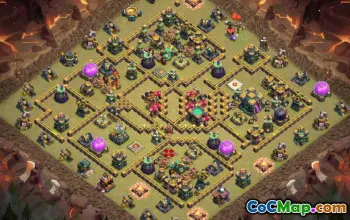 CoC Town Hall 14 Base Layouts & Links #37511