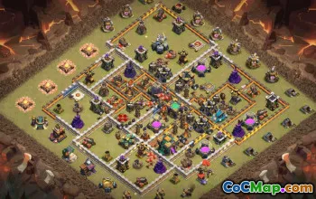 Top Town Hall 14 Base Layouts with Links #37584