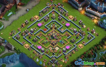 Copy Best TH14 Clash of Clans Base Layouts #37611