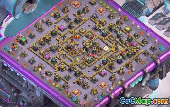 town hall 14, trophy/war base layout #38881