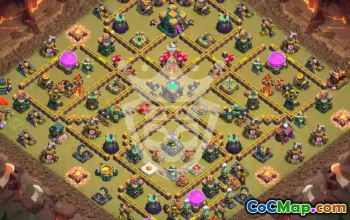 Top Town Hall 14 Base Layouts for Clash of Clans #44829
