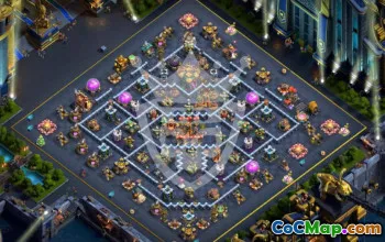 town hall 14, trophy/war base layout #45174