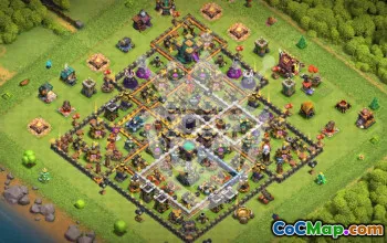 Top Town Hall 14 Base Layouts for Clash of Clans #48205