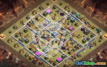 Copy TH14 Clash of Clans Base Layouts #48330