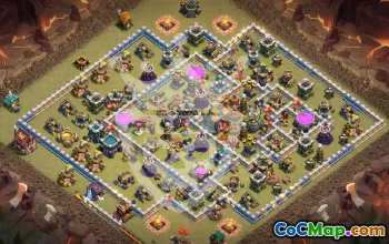 Top Town Hall 14 Base Layouts for Clash of Clans #48339