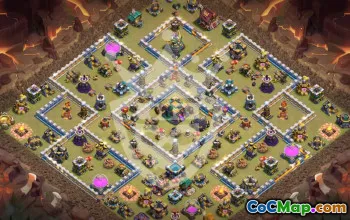 Best Copy Base Layout for TH14 Clash of Clans #48340